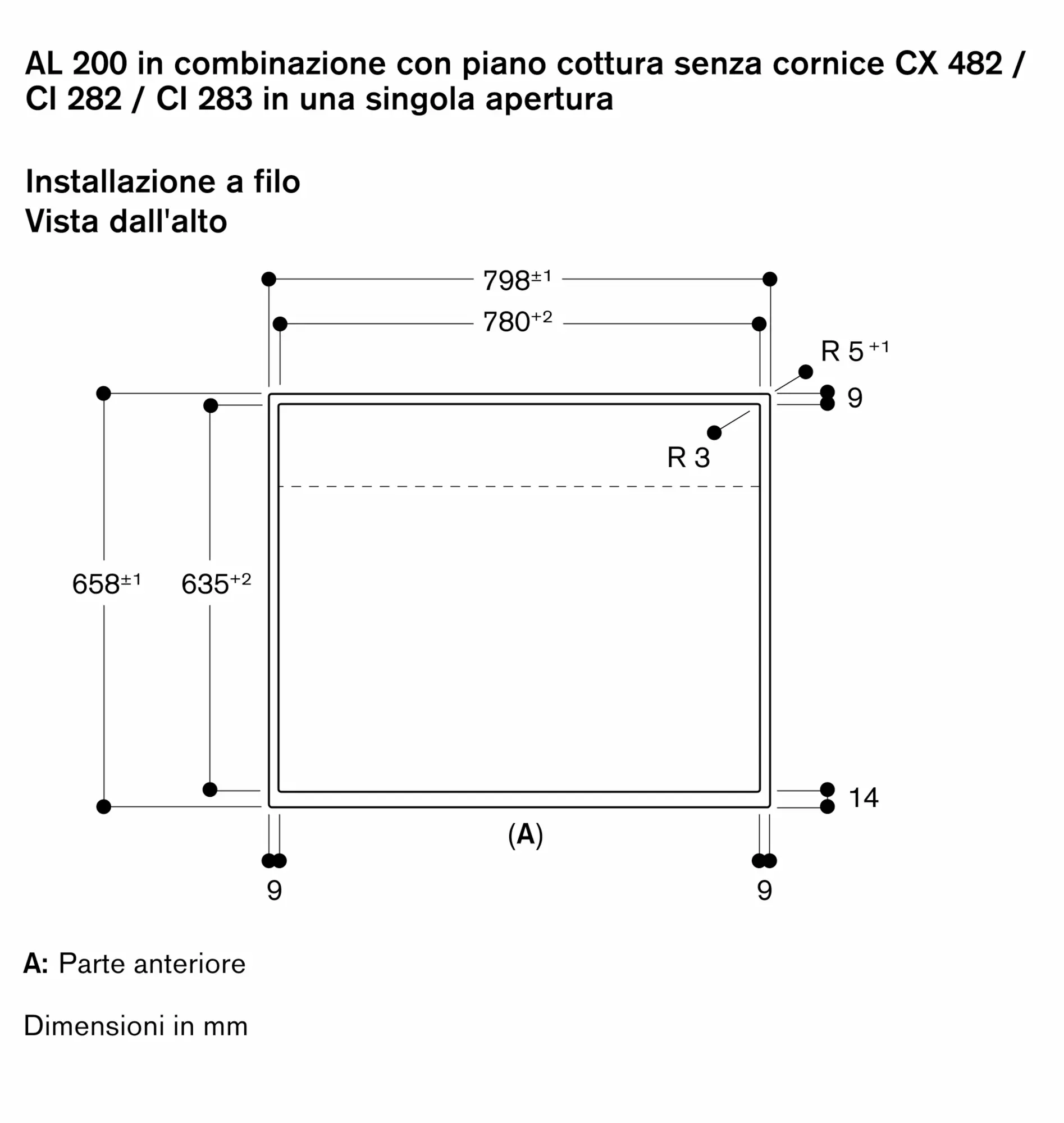 AL200180 Aspirazione da piano | GAGGENAU IT