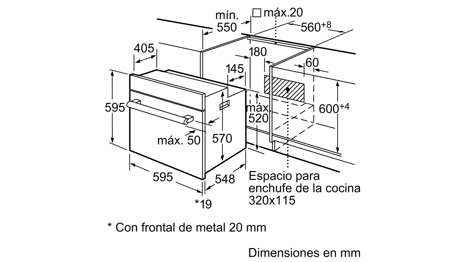 SIEMENS - HB750540 - Horno