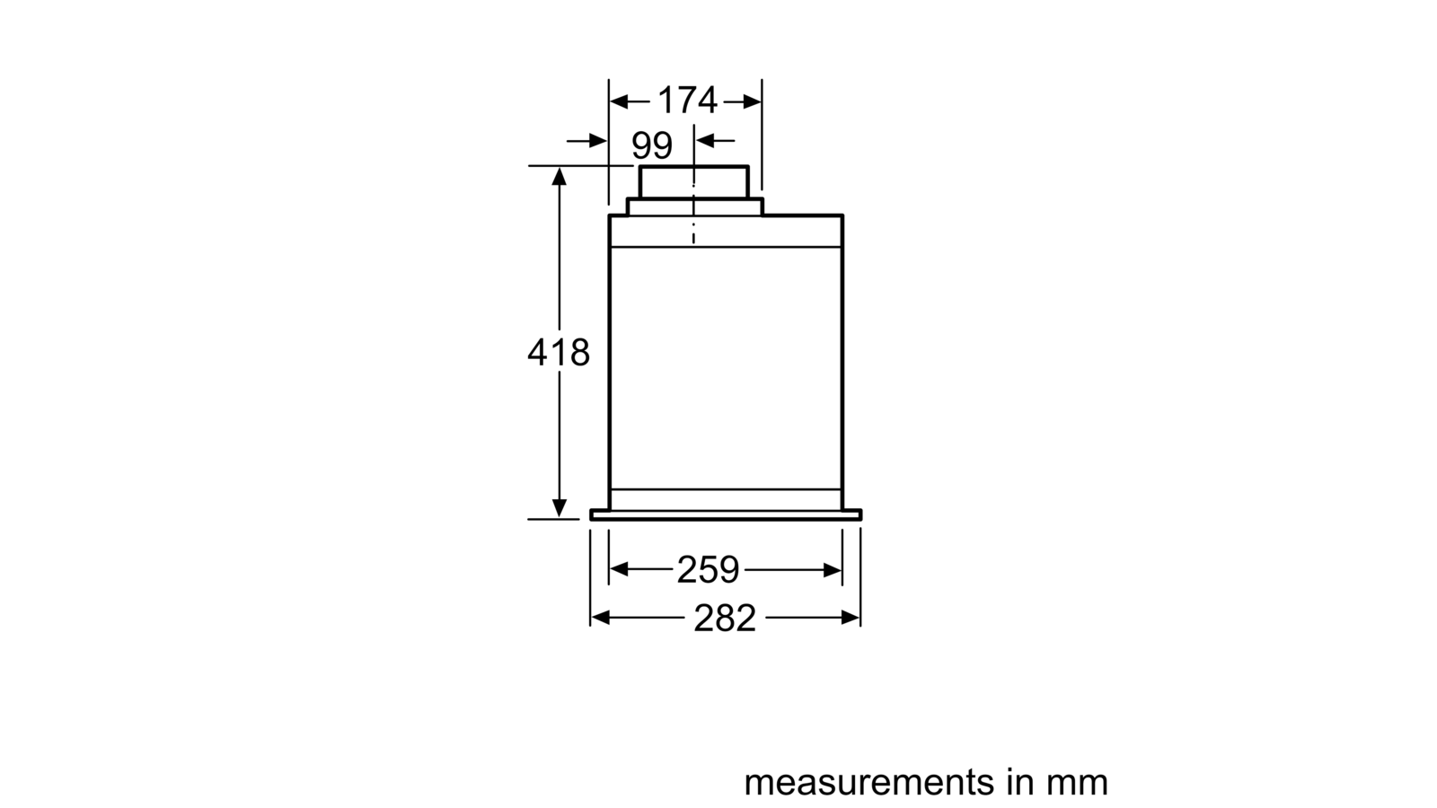 Siemens Lb89586au Integrated Rangehood