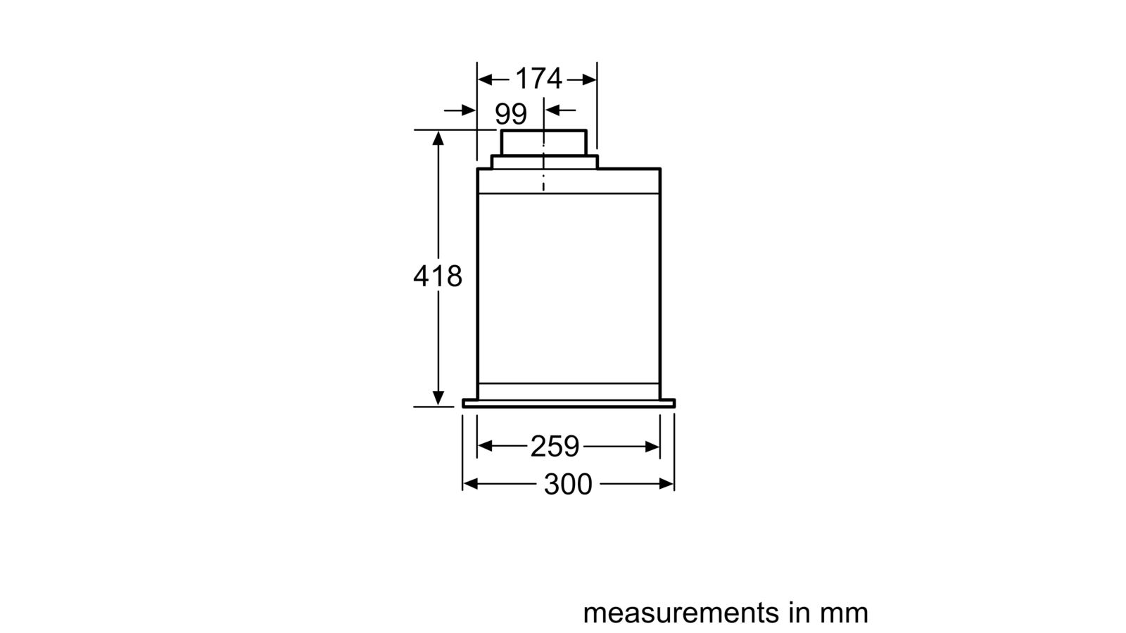 Siemens Lb57574au Integrated Rangehood