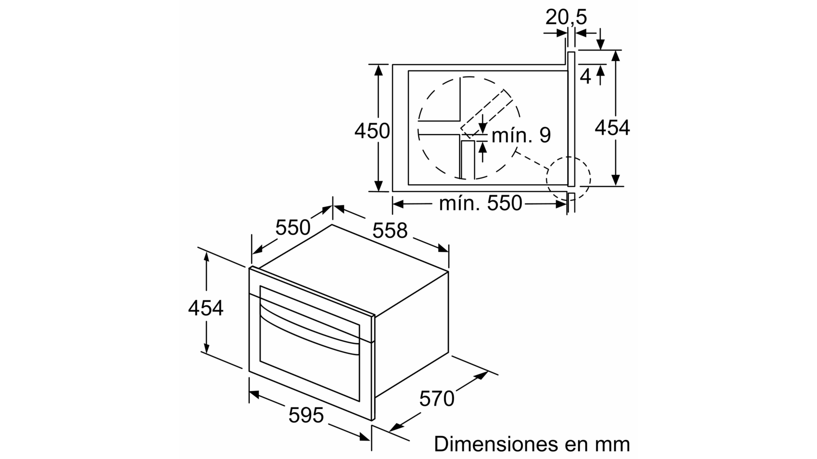 BALAY - 3HW441NC - Microondas integrable