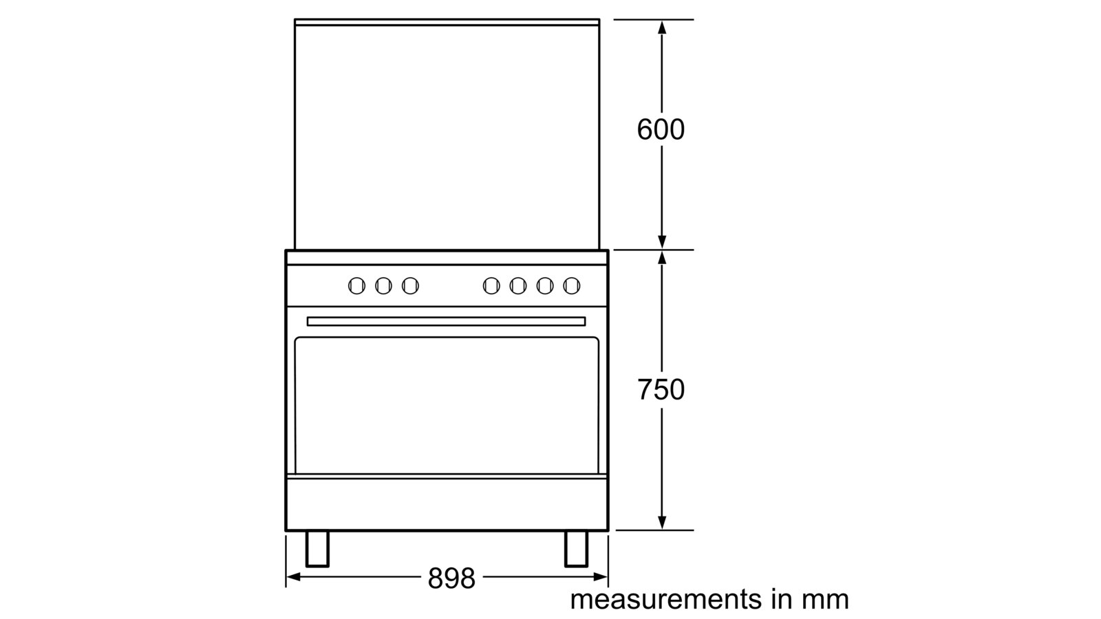 Siemens Hq738357m Dual Fuel Range Cooker