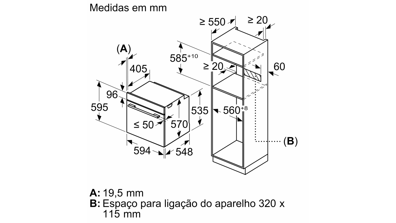 תנור בנוי Siemens בנפח 71 ליטר דגם hb514aero