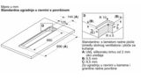 N 90 Podizna napa 90 cm ugradnja u ravnini radne plohe I98WMM1S5 I98WMM1S5-9