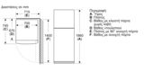Ελεύθερο δίπορτο ψυγείο 186 x 70 cm Λευκό PKNT55NWFB PKNT55NWFB-8