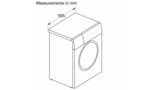 iQ300 washing machine, Slimline 8 kg 1400 rpm WS14S468HK WS14S468HK-6