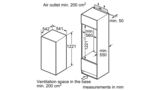 iQ100 Einbau-Kühlschrank mit Gefrierfach 122.5 cm KI24LV61 KI24LV61-6