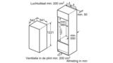 iQ100 Inbouw koelkast met vriesvak 122.5 x 56 cm Vlakscharnier KI24LV52 KI24LV52-7