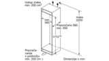 N 70 Vgradni hladilnik z zamrzovalnikom spodaj 177.2 x 55.8 cm KI6863F30 KI6863F30-6