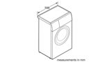 iQ500 washing machine, Slimline 6.5 kg 1000 rpm WS10K460HK WS10K460HK-5