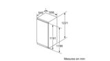 N 70 Réfrigérateur intégrable avec compartiment congélation 122.5 x 56 cm KI2426D30 KI2426D30-9