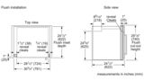 Masterpiece® Single Wall Oven 30'' Door hinge: Left, Stainless Steel MED301LWS MED301LWS-19