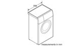 iQ300 纖巧型前置式洗衣機 WS12G160HK WS12G160HK-5