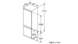 N 50 Ugradbeni hladnjak sa zamrzivačem na dnu 177.2 x 54.1 cm KI5872F30 KI5872F30-8