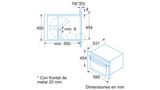 Horno compacto con autolimpieza pirolítica Gris EAN: 4242006221423 3HB469XC 3HB469XC-6