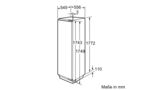 iQ700 Einbau-Kühlschrank mit Gefrierfach 177.5 x 56 cm Flachscharnier mit Softeinzug KI40FP60 KI40FP60-13
