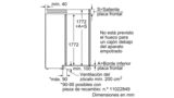 N 90 Frigorífico integrable 177.5 x 56 cm K8315X0 K8315X0-7