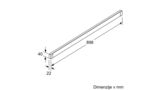 Dodatni pribor za nape Stainless steel Z54TH90D1 Z54TH90D1-2