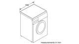 iQ500 前置式洗衣機 9 kg 1200 转/分钟 WU12P262BU WU12P262BU-9