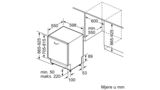 N 90 Ugradbena perilica posuđa 60 cm XXL, Vario hinge S299YB800E S299YB800E-8