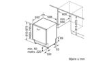 N 90 Ugradbena perilica posuđa 60 cm Vario hinge S199YB800E S199YB800E-4