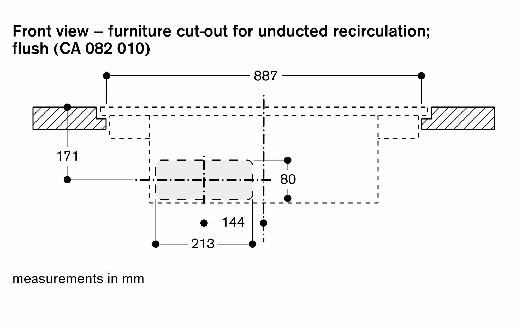 CV492105 Flex induction cooktop with integrated ventilation system ...