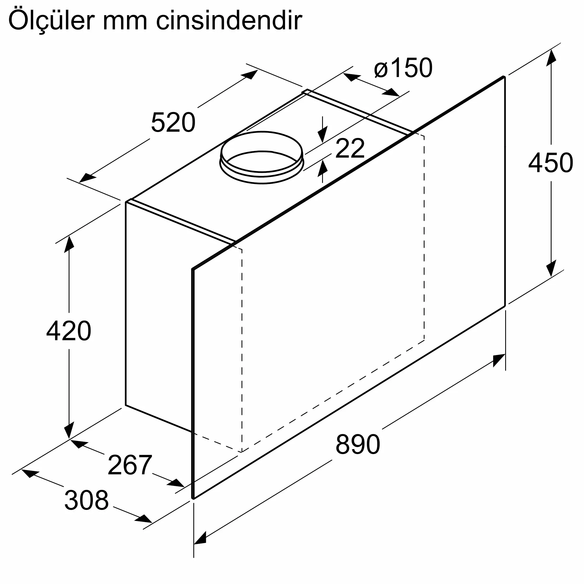 LC95FCJ20T Duvar Tipi Davlumbaz | Siemens Ev Aletleri