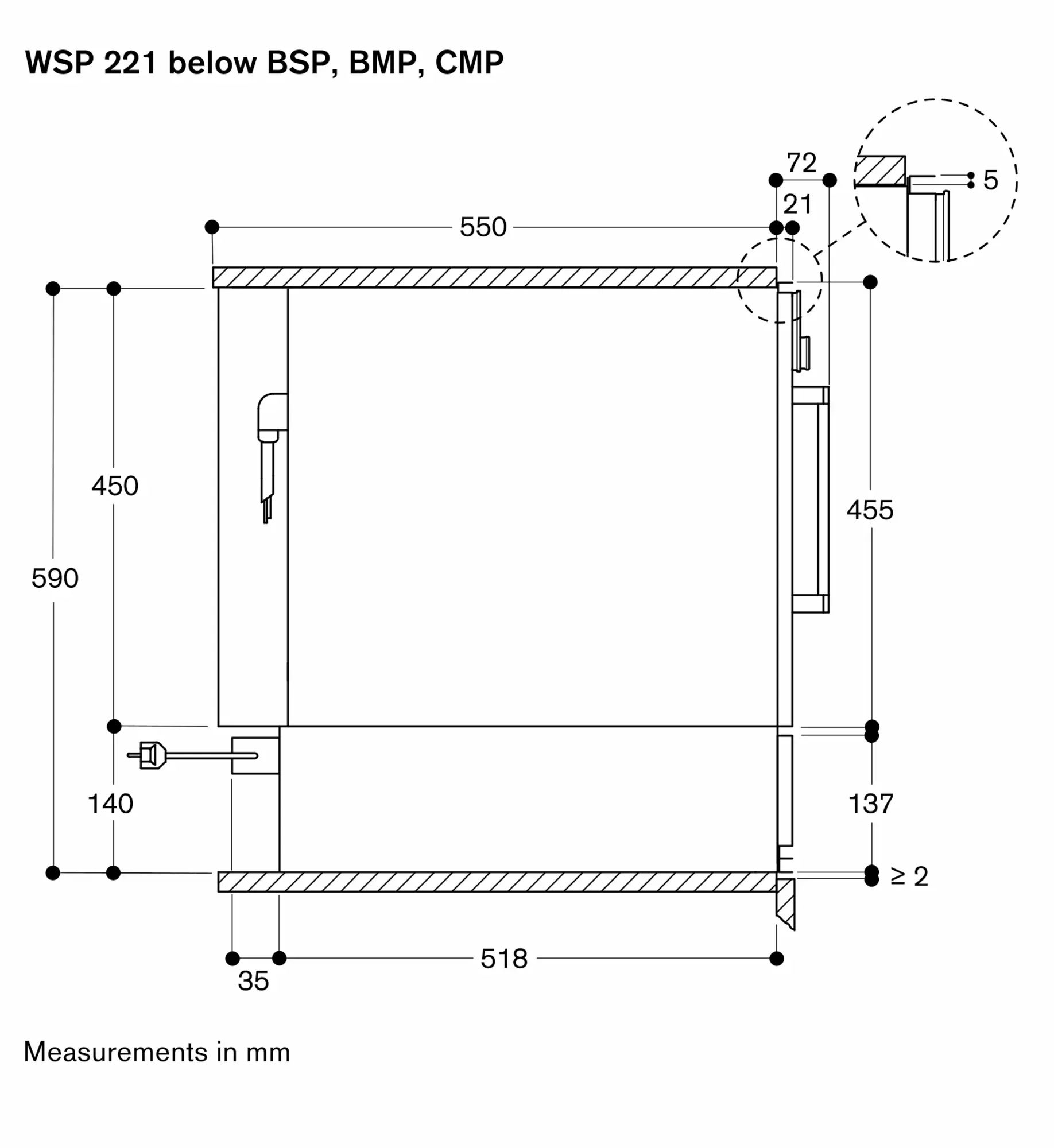 WSP221102 warming drawer | GAGGENAU ZA