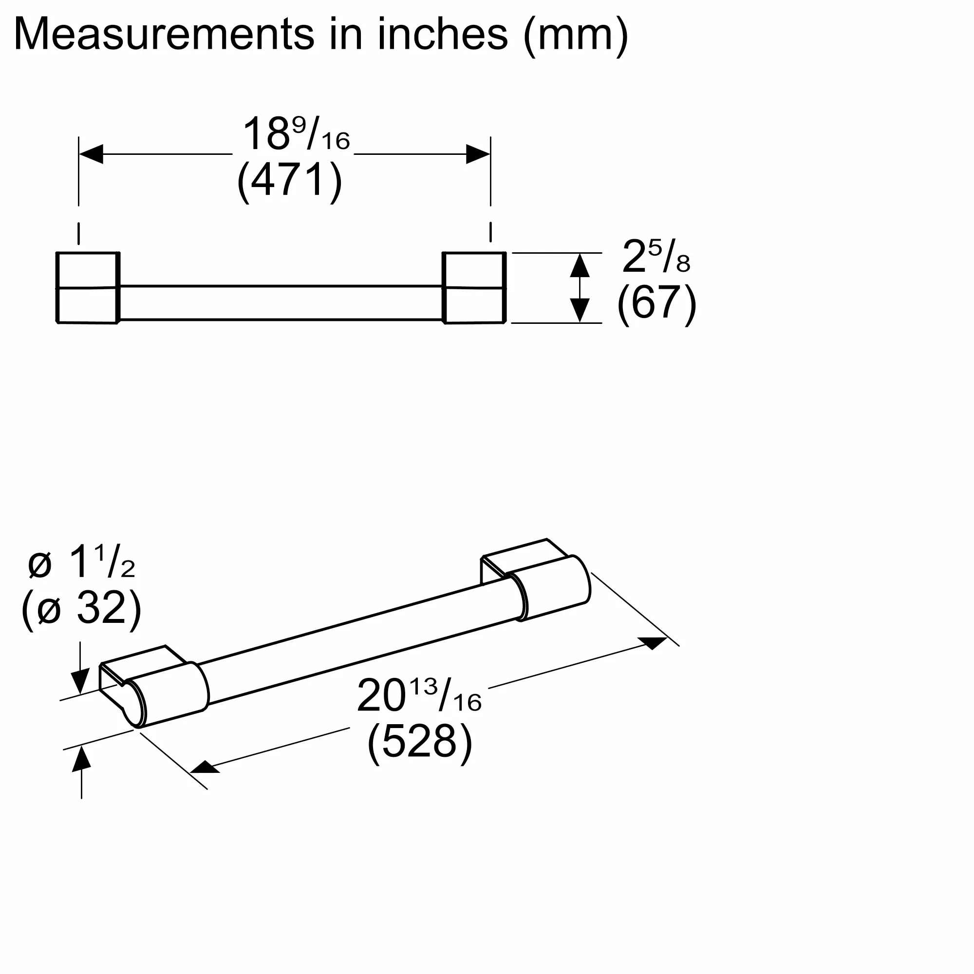 poorehitemore PR4800IT10 handle kit | THERMADOR US