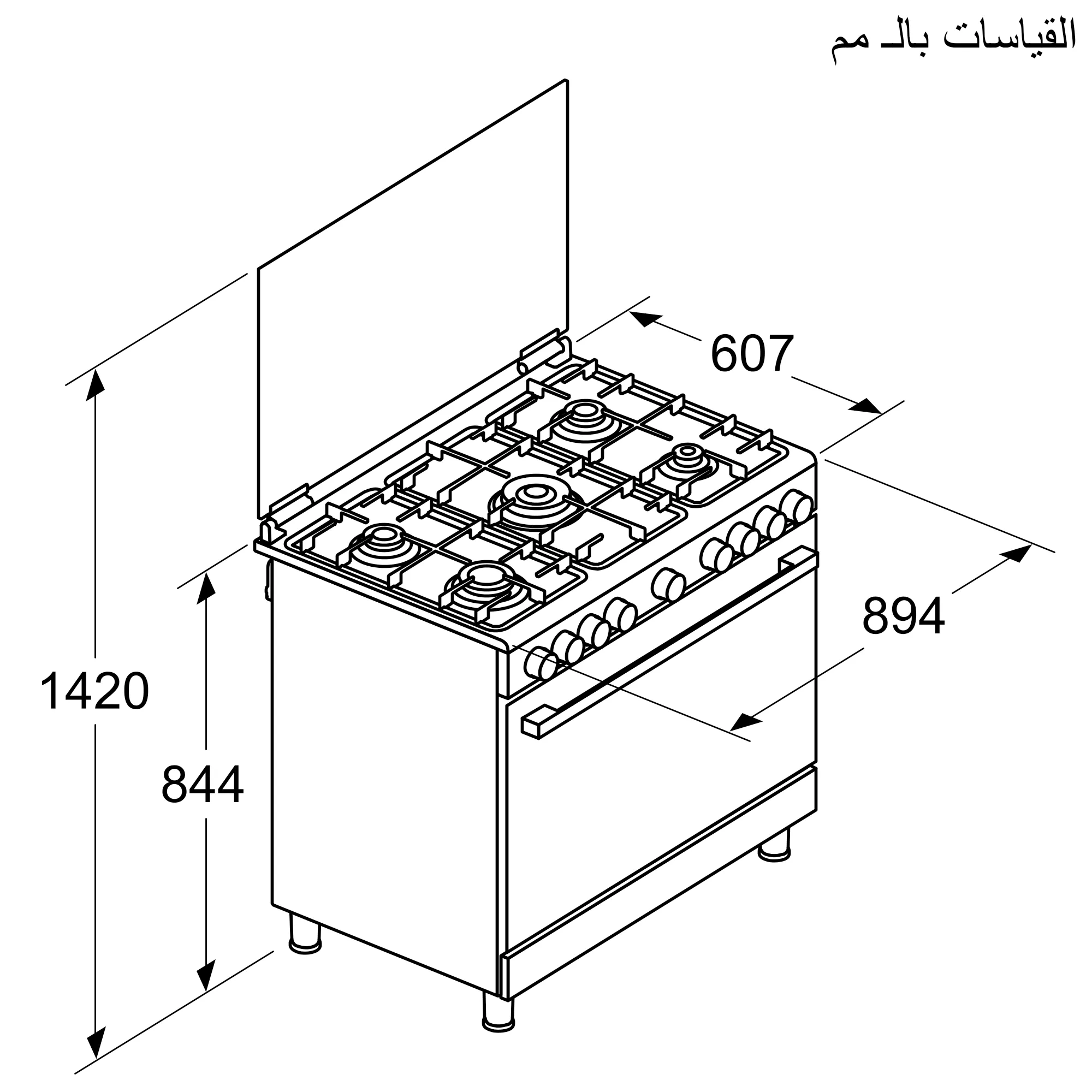 الصورة رقم 7 من المنتج HGX3G8W50S