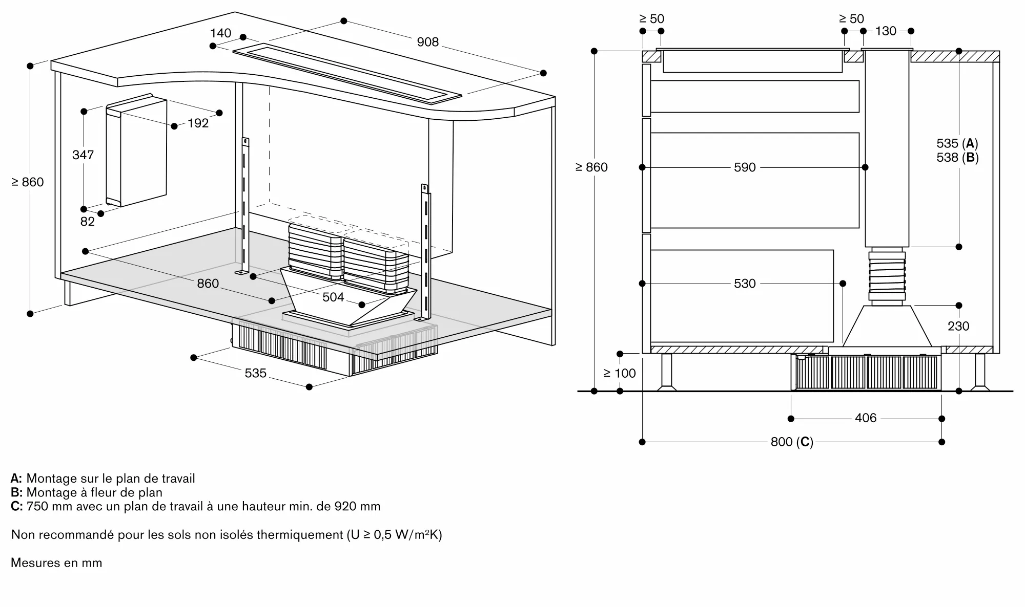 Al400192 Hotte De Plan De Travail Gaggenau Fr 4671