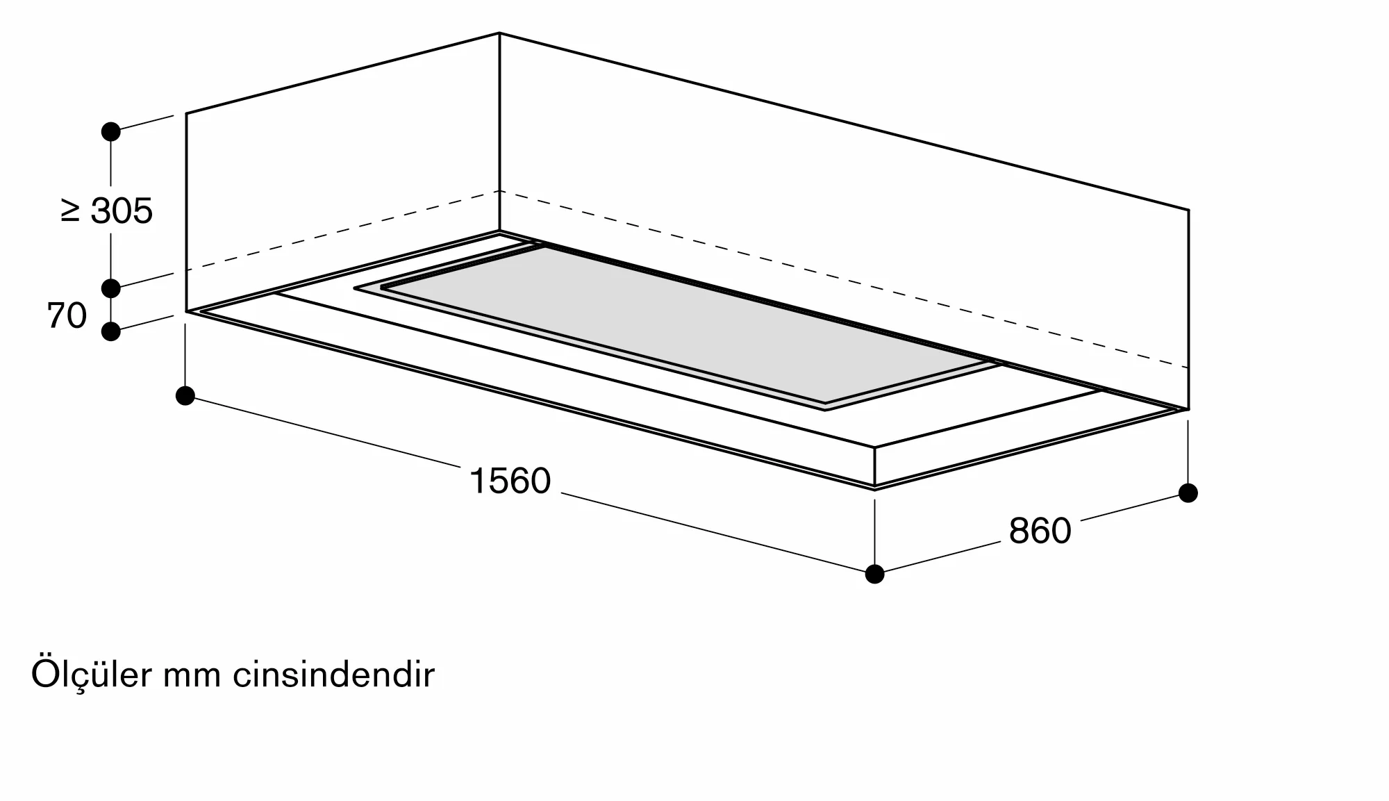 AC250121 Tavan havalandırması | GAGGENAU TR