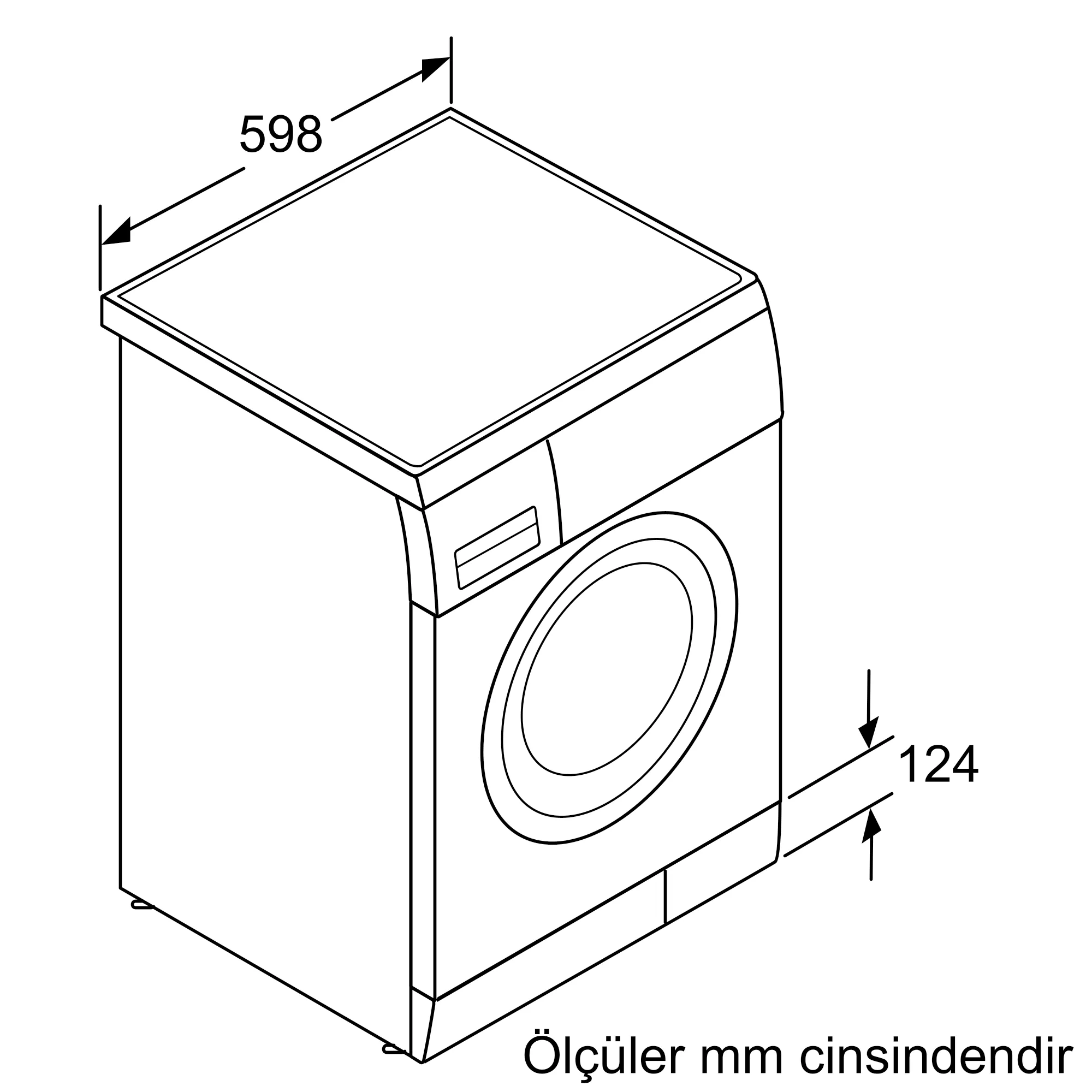 Ürününün Photo Nr. ı 2 WAS247B3TR
