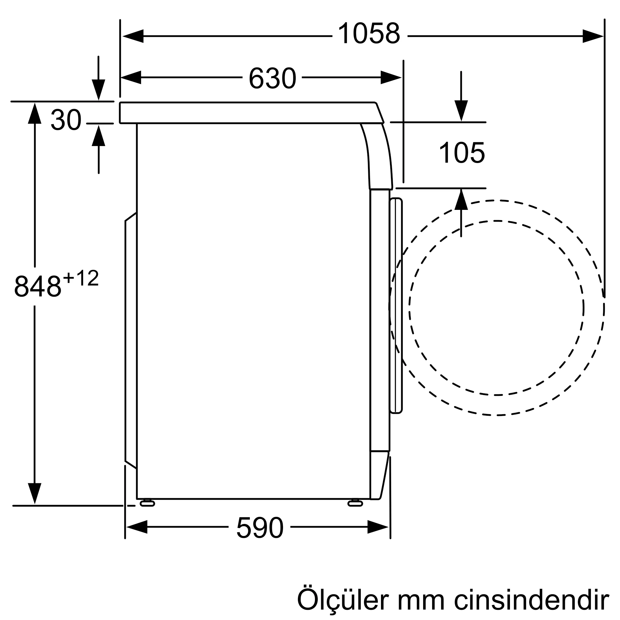 Ürününün Photo Nr. ı 3 WAS247B3TR