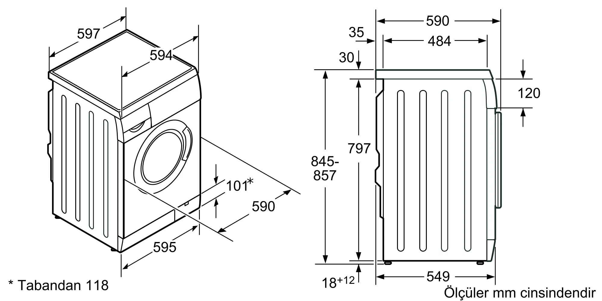 Ürününün Photo Nr. ı 2 WAE244S0TR