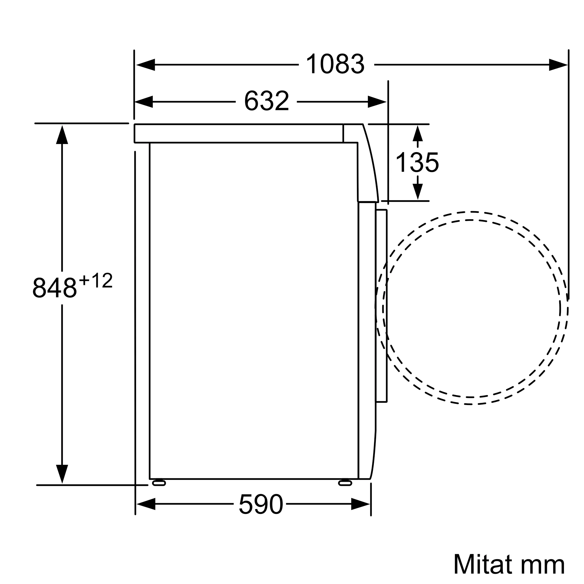 Kuva 5 tuotteesta WVH28540SN