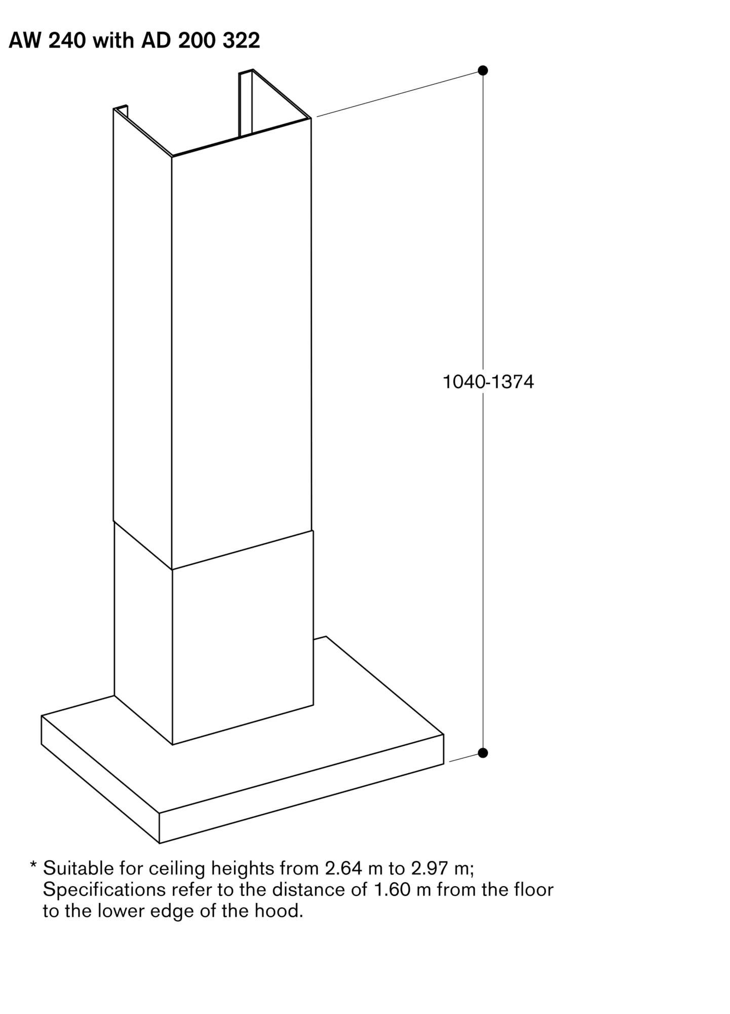 AW240190 Wall-mounted Cooker Hood | GAGGENAU IN