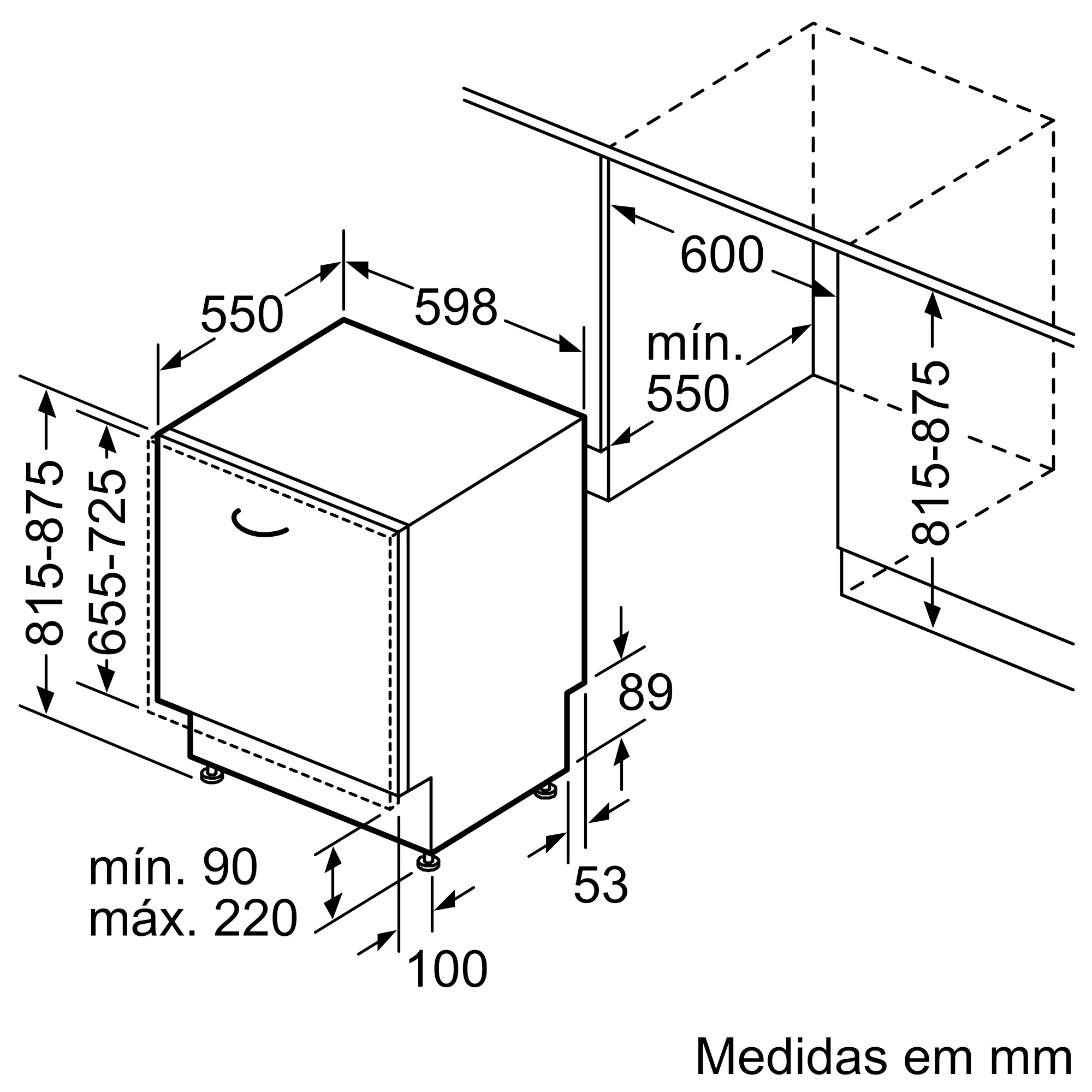 SMV4HVX15E M quina De Lavar Loi a Totalmente Integr vel BOSCH PT SMV4HVX15E M quina De Lavar Loi a Totalmente Integr vel BOSCH PT