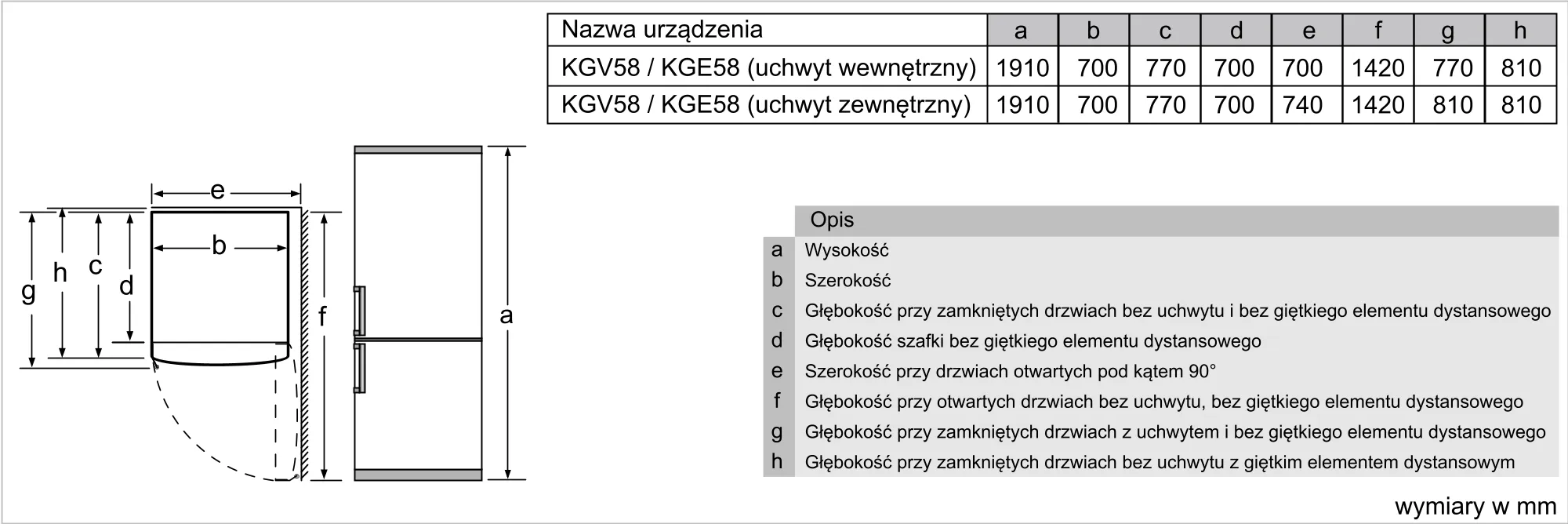 Zdjęcie produktu nr 5 KGV58VL31S