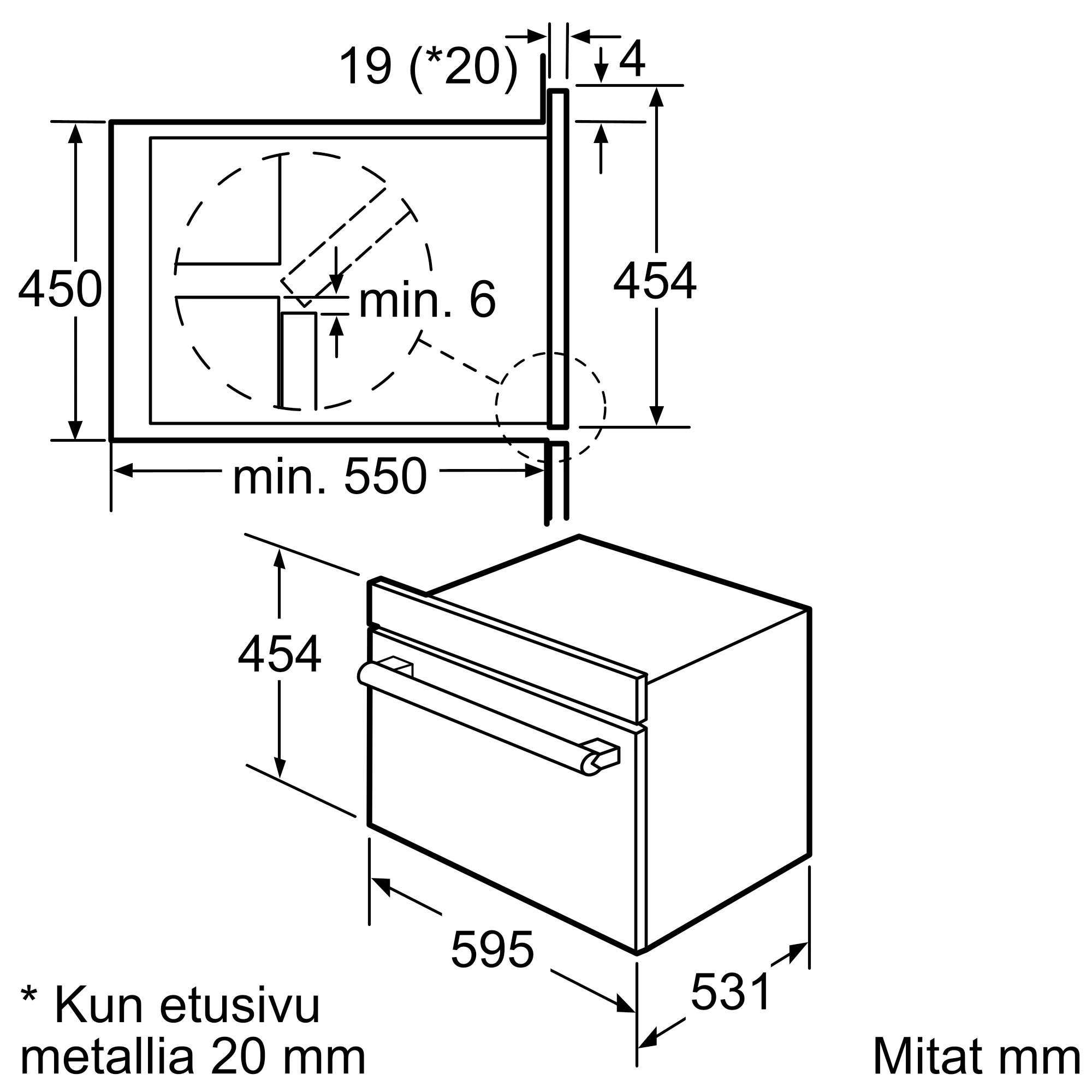 Kuva 3 tuotteesta HBC84K553S