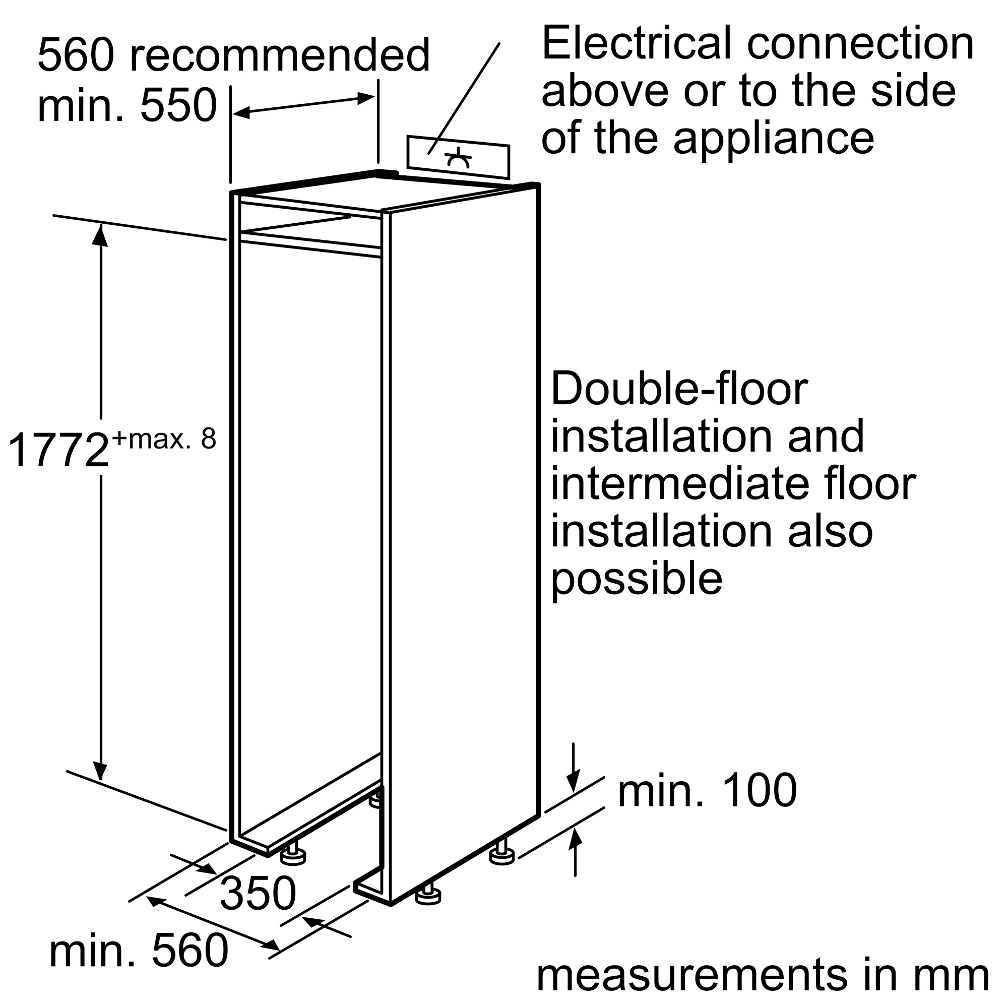 Hページ　F62 KI39FP61HK built-in fridge-freezer with freezer at bottom | SIEMENS HK