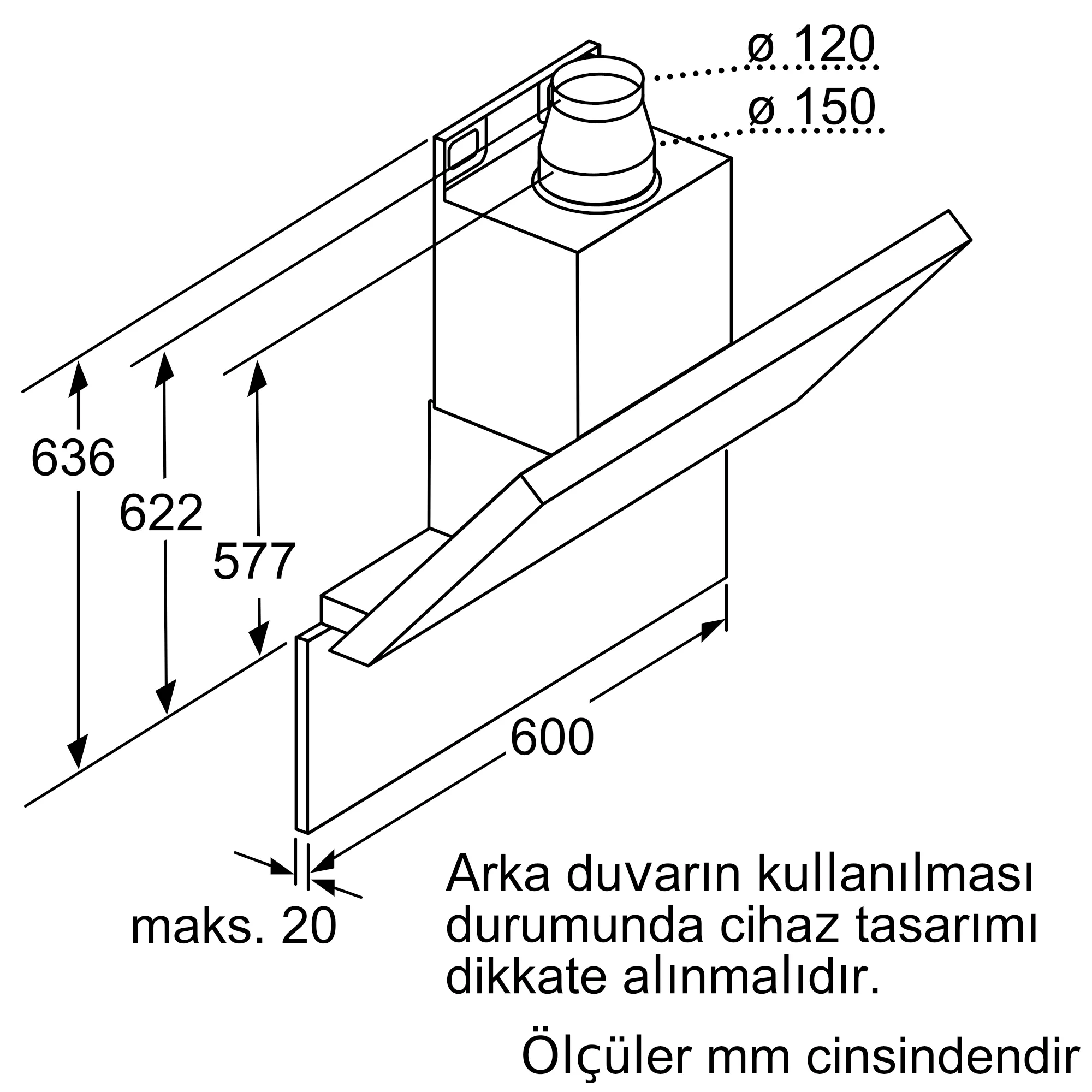 mc⑥ページ LC66KA540 wall-mounted cooker hood | Siemens Ev Aletleri