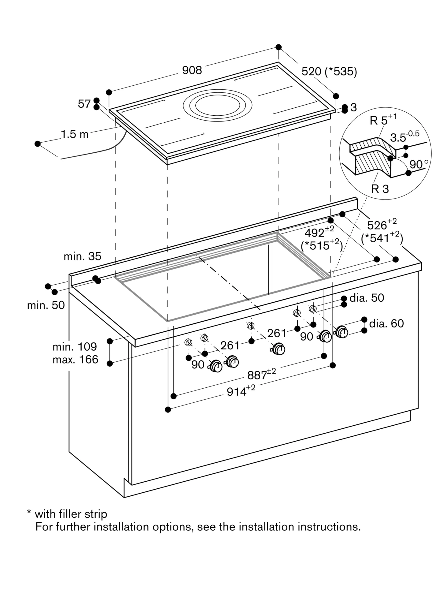 Vi492111 vario induction hob gaggenau gb