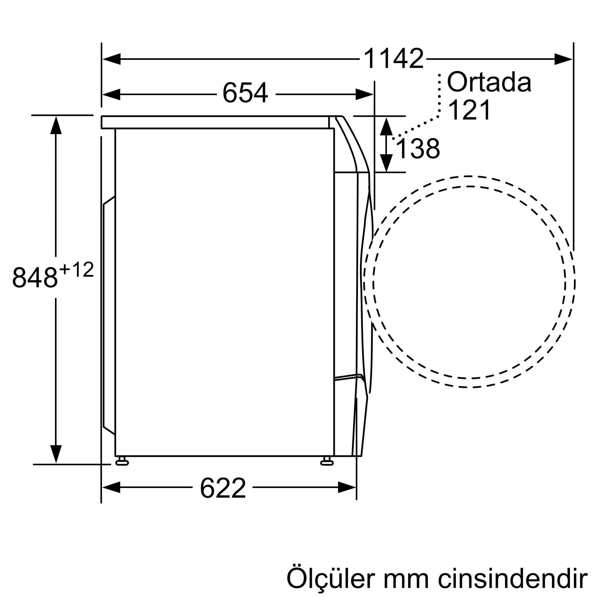 Ürününün Photo Nr. ı 10 WNC254A0TR