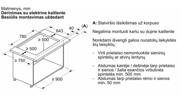 N 90 Į stalviršį įleidžiamas gartraukis 80 cm Flex Design I88WMM1Y7 I88WMM1Y7-9