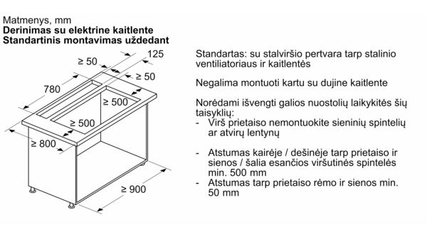 N 90 Į stalviršį įleidžiamas gartraukis 80 cm Flex Design I88WMM1Y7 I88WMM1Y7-4