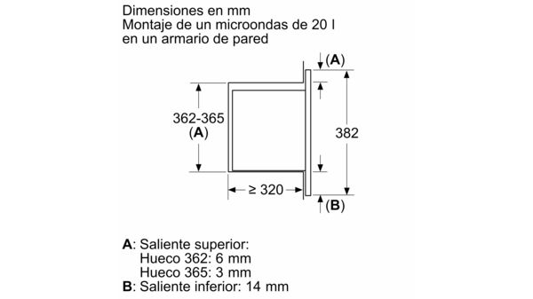 # PRODUCTO REACONDICIONADO #  Microondas integrable Acero inoxidable 3CG5142X3-B 3CG5142X3-B-6