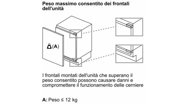 Frigorifero Sottopiano New Energy Label F Siemens - Incasso -  Elettrodomestici da incasso e libero posizionamento