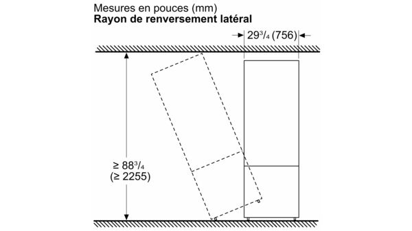 Freedom® Réfrigérateur combiné intégrable 30'' Panel Ready T30IB100SP T30IB100SP-19
