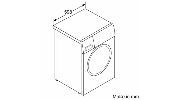 iQ700 Waschmaschine, Frontlader 8 kg 1600 U/min. WM16W541 WM16W541-4
